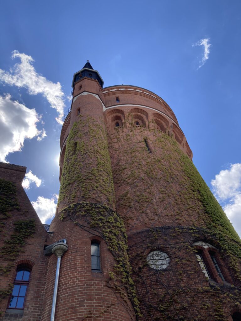Wasserturm Ansicht vom Hof